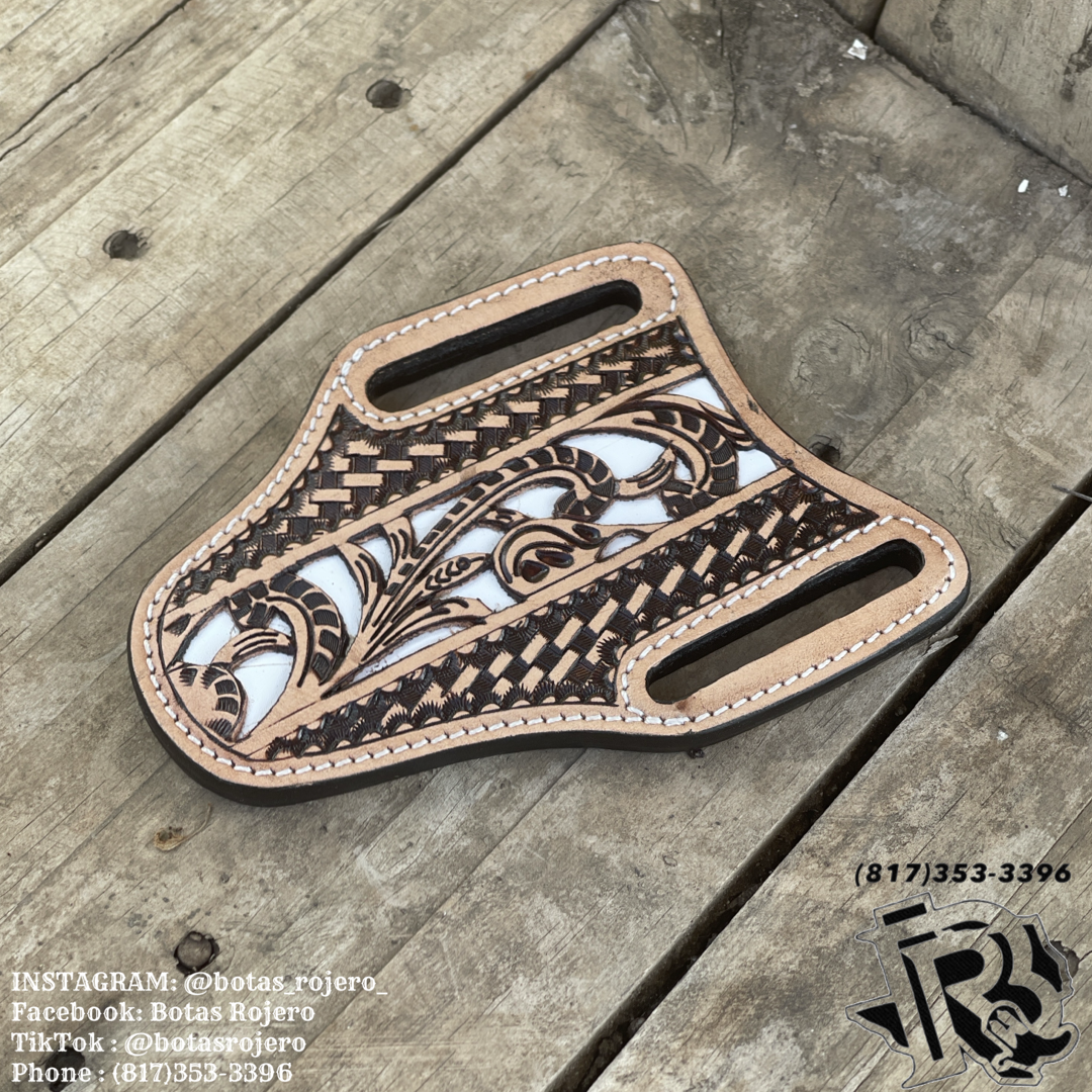 RUBEN TOOLED LEATHER SHEATH