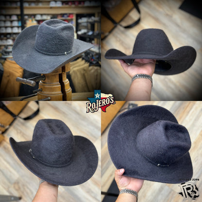 10X GRIZZLY CHARCOAL | RODEO KING FELT COWBOY HAT