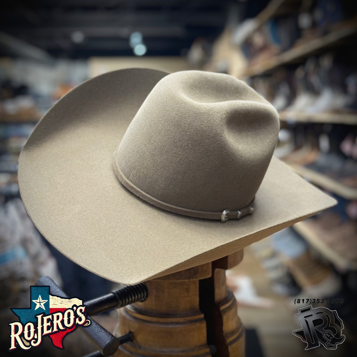 7X PECAN | RODEO KING FELT COWBOY HAT