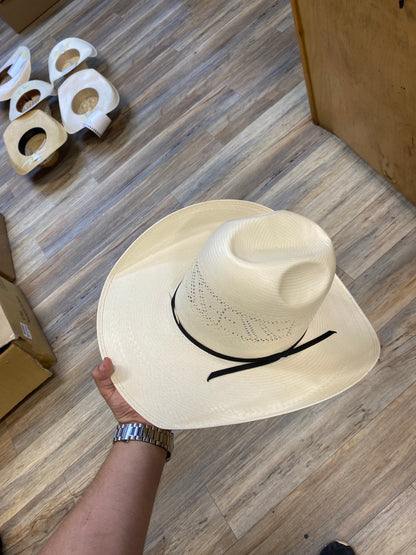 “ CROSS “ | RODEO KING STRAW COWBOY HAT IVORY