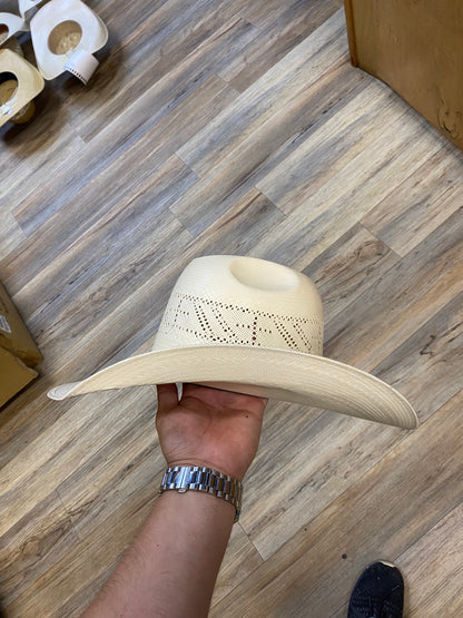 “ CROSS “ | RODEO KING STRAW COWBOY HAT IVORY