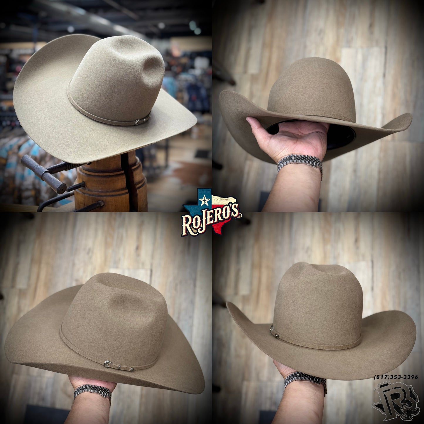 7X PECAN | RODEO KING FELT COWBOY HAT