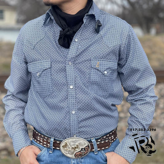 “ PACO “ | MEN WESTERN SHIRT AZTEC SNAP BUTTON