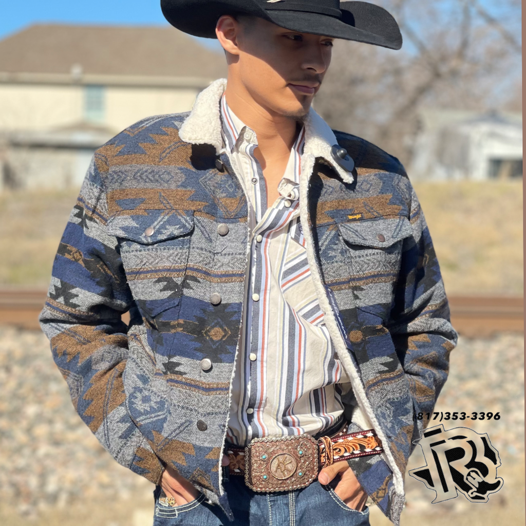 “ Jack “ | WRANGLER VINTAGE WESTERN MEN JACKET GRIZZLY 112318500