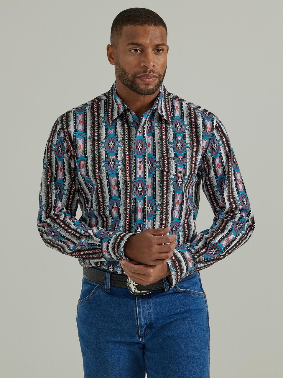 WRANGLER CHECOTAH CLASSIC AZTEC - MENS SHIRT - 112330350