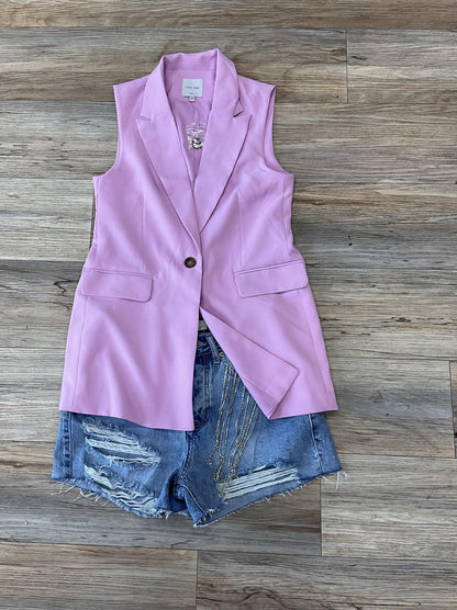 ‘’ELLE’’  SLEEVELESS BLAZER