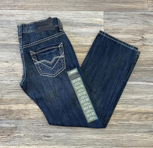 Rock & Roll Denim Men's Pistol Stackable Bootcut Jeans |MSP1763 GREEN LABEL