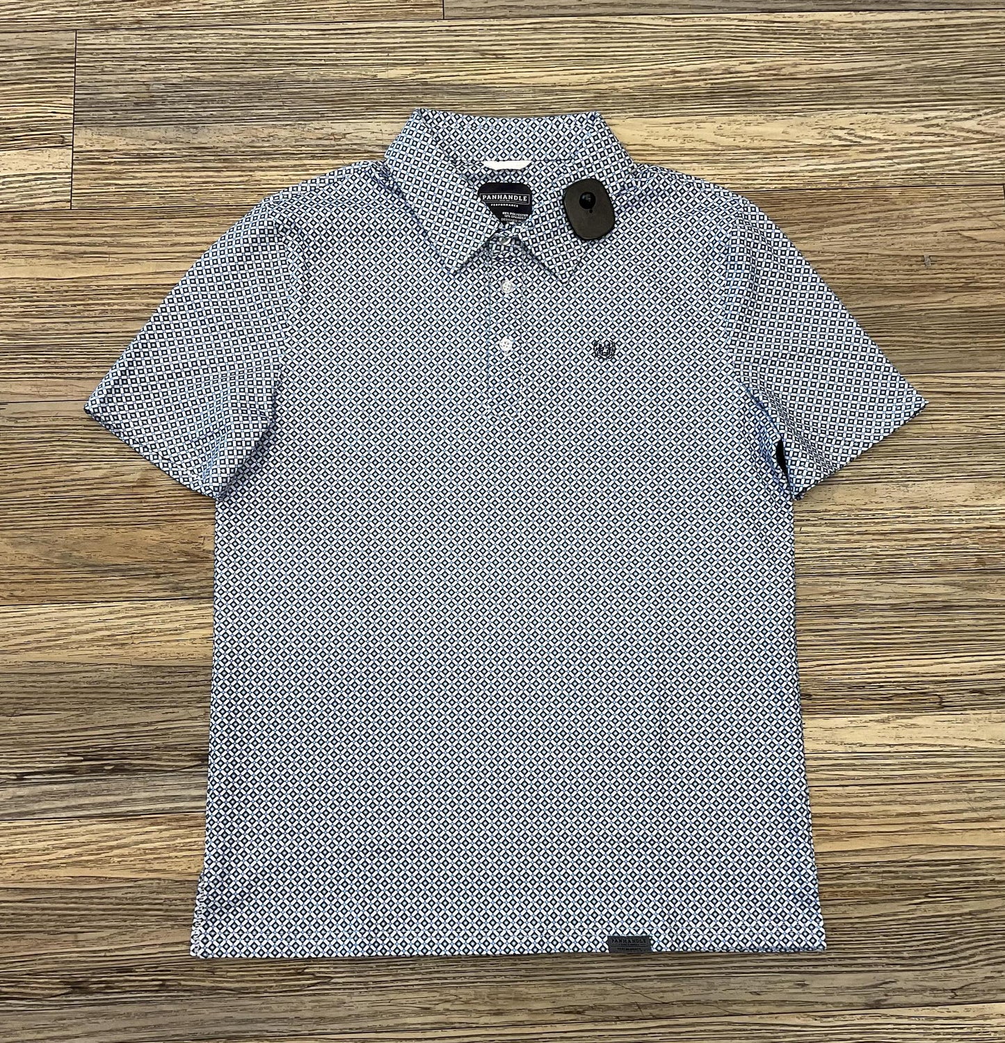 MENS PANHANDLE BLUE POLO | TM51T04265