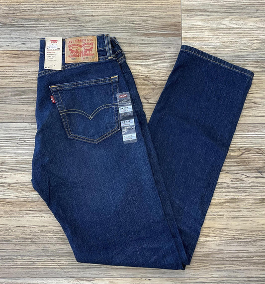 505™ REGULAR FIT MEN'S JEANS DARK WASH | 005052195