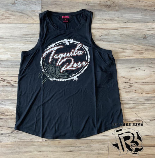 Womens tequila rose tank black panhandle | RRWT20R16Z