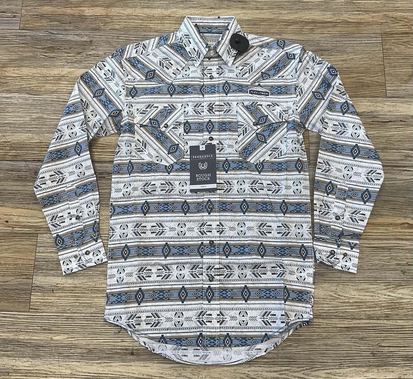 MENS PANHANDLE TEAL LONG SLEEVE SHIRT | RMN2S04608