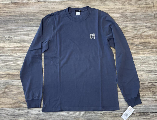 MENS CINCH BLUE LONG SLEEVE TEE  | MTK1721013