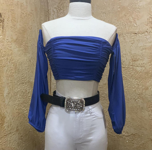 Leli top royal blue