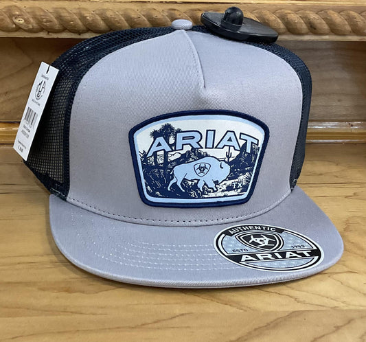 MENS ARIAT BUFFALO PATCH CAP|A300091506