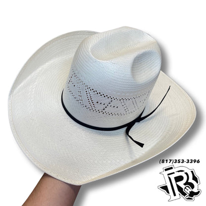 “ CROSS “ | RODEO KING STRAW COWBOY HAT IVORY