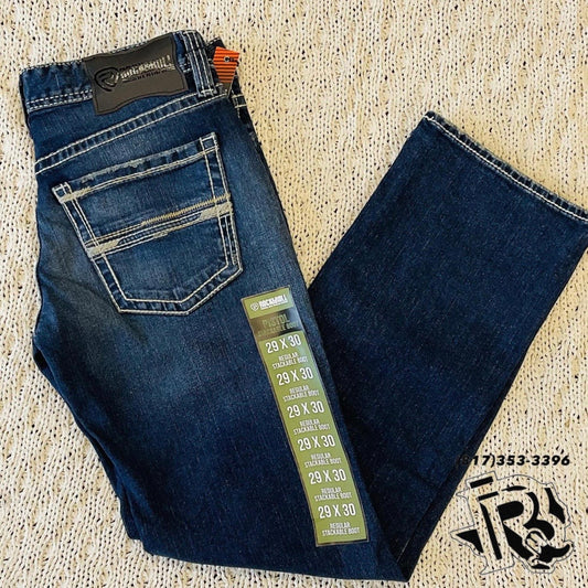 Mens straight raised denim dark vintage jeans | RRMDSPR142 GREEN LABEL