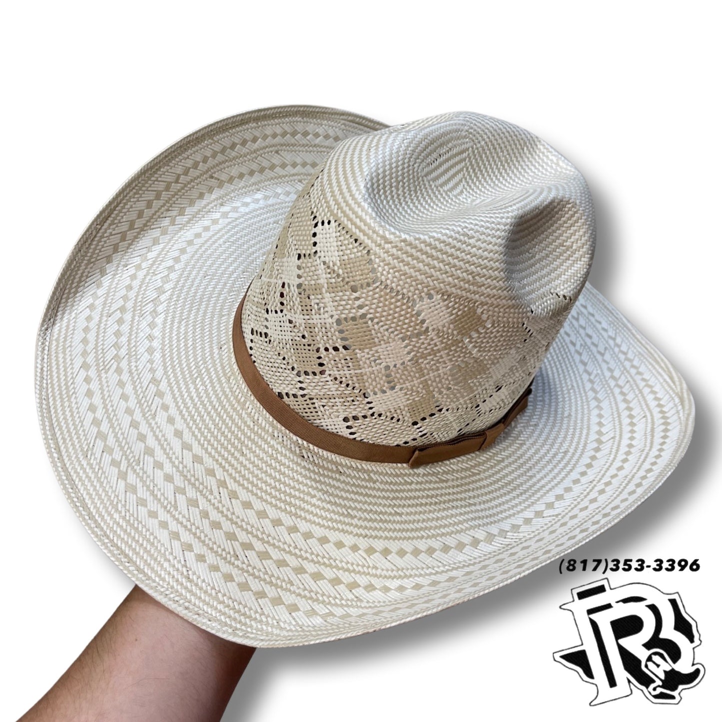 “ HONEY CONE “  | TAN COWBOY STRAW HAT 10X