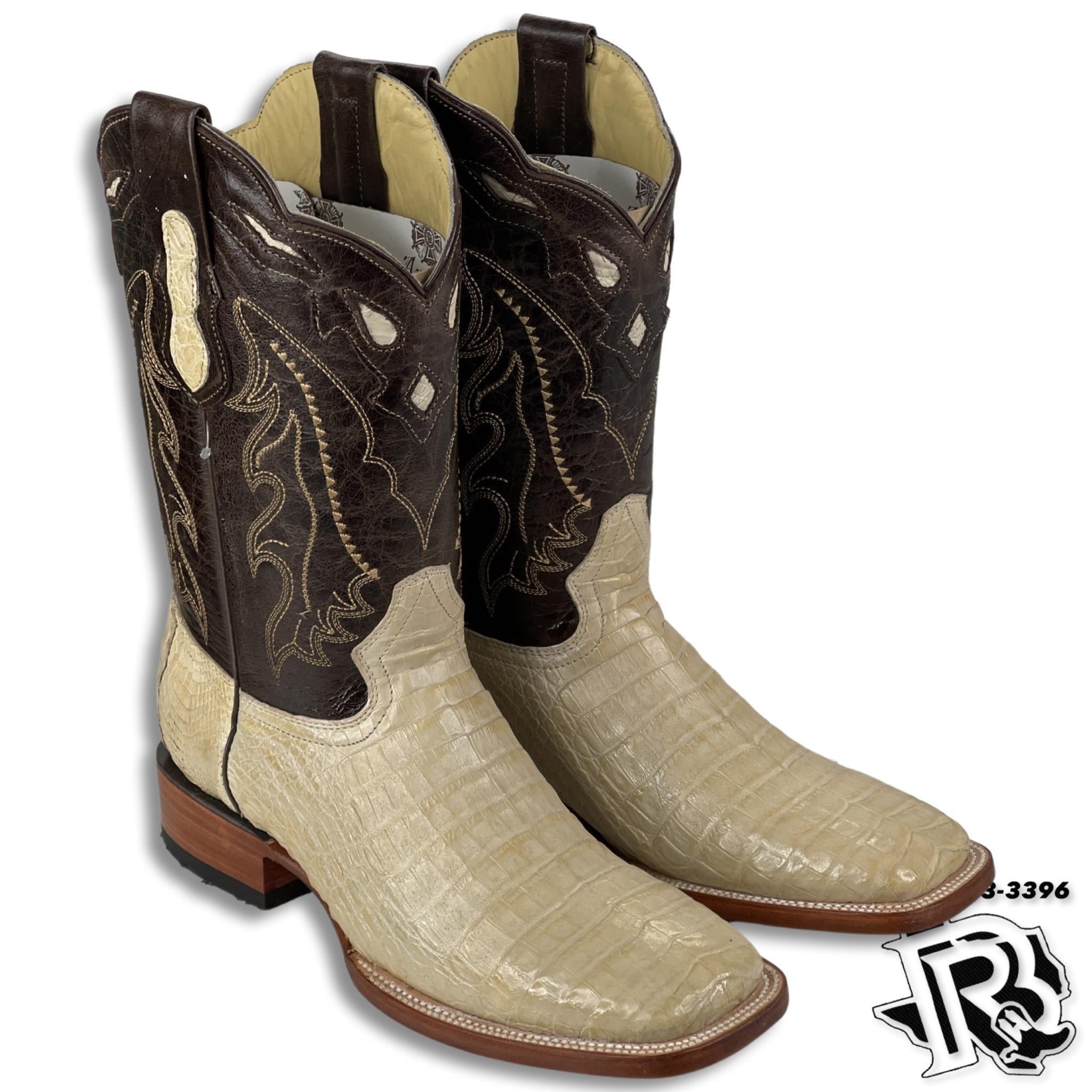 CAIMAN BELLY ORIGINAL | MEN WESTERN BOOTS SQUARE TOE ORIX