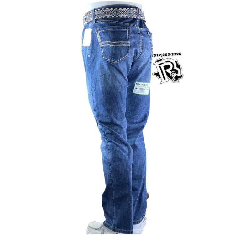 STRAIGHT LEG MID RISE | CINCH MEN  JEANS JESSE DARK STONE MB54438001 JESSE RED LABEL