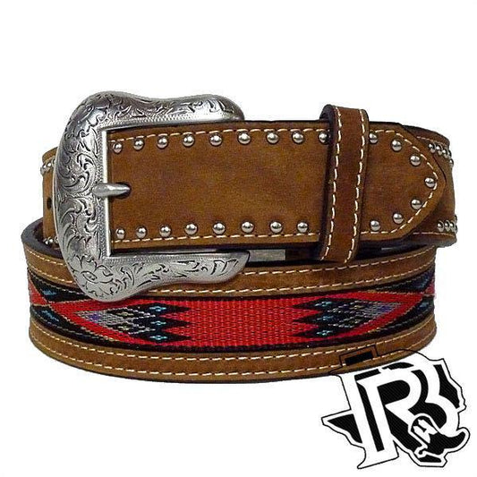 NOCONA BELT VINTAGE AZTEC DESIGN N2476244 FINAL SALE