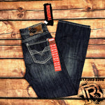 ROCK & ROLL DENIM | DOUBLE BARREL BOOTCUT MEN JEANS 19’’