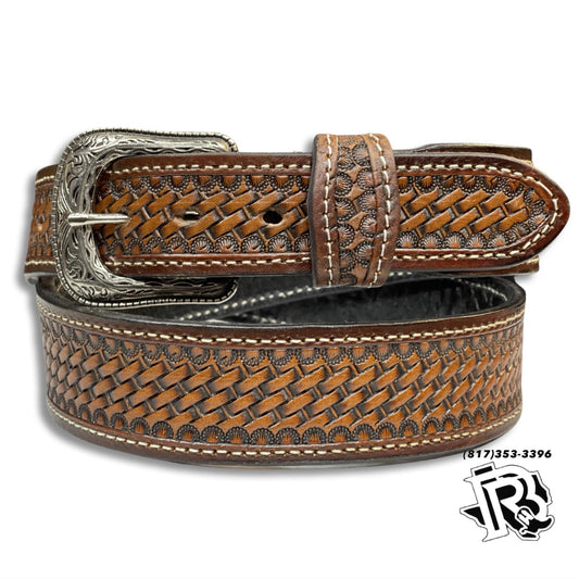 “ Nico “ | MEN WESTERN BELT LIGHT BROWN