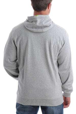 “ Ace “ |  MENS GREY CINCH LOGO HOODIE MWK12P06P013