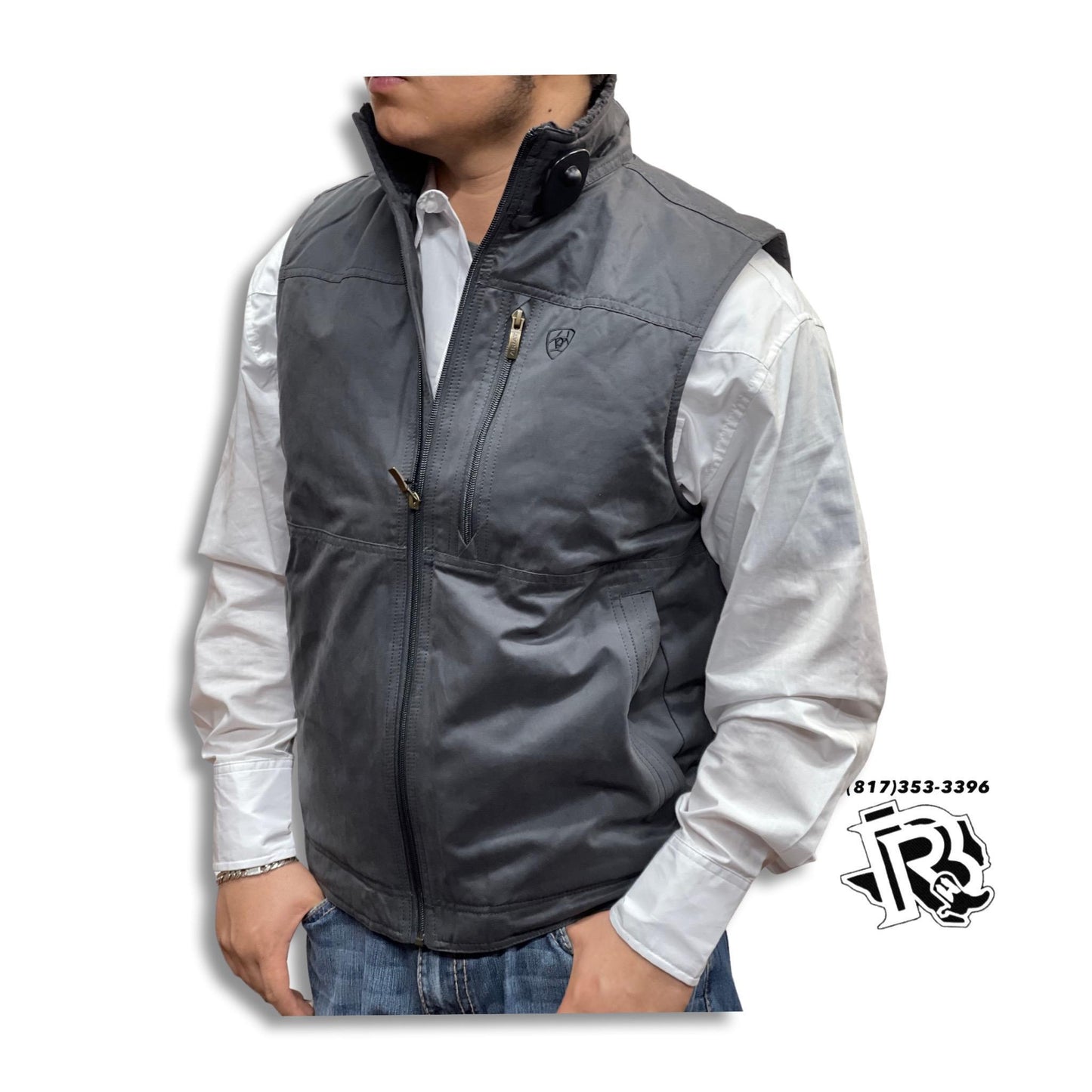 “ Jameson “ | PHANTOM MENS ARIAT GRIZZLY CANVAS MEN VEST 10037390