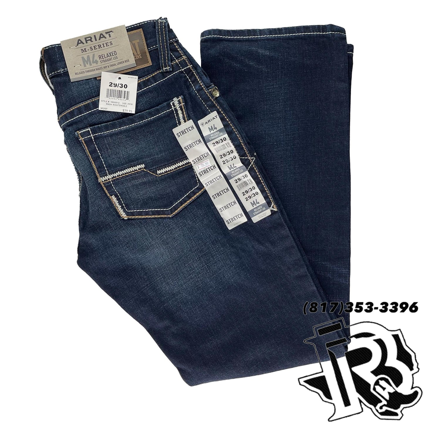 BOOT CUT | ARIAT JEANS DARK WASH  (10033512)