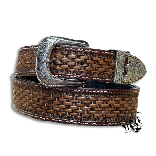 “ Federico “ | Men Western Belt Dark Brown