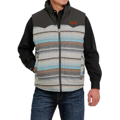 “ Asher “ | Cinch Reversible Men's Multicolored Vest MWV1576001