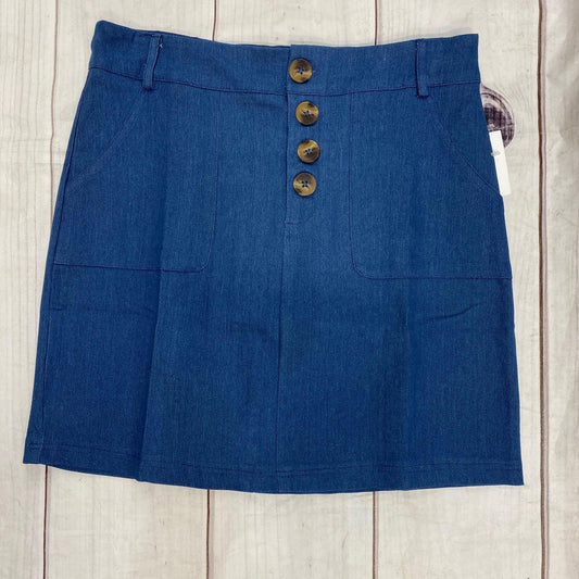 ELSIE DENIM SKIRT