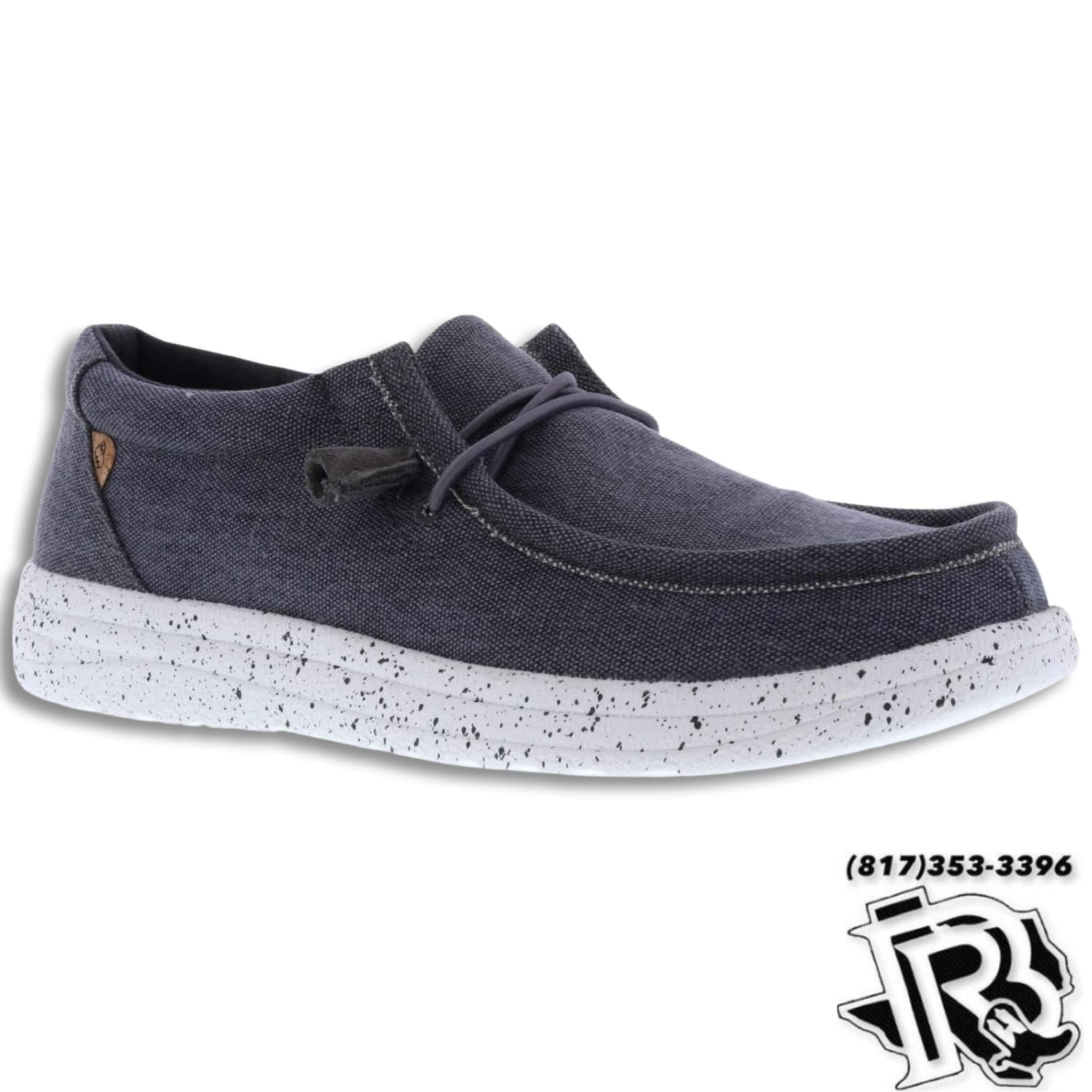 “ PAUL “ | CHARCOAL MEN'S CASUAL CANVAS SHOE