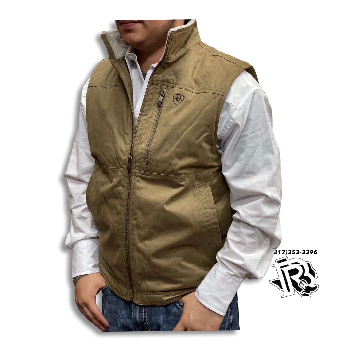 “ Owen “ | MENS GRIZZLY CANVAS VEST ARIAT 10028416