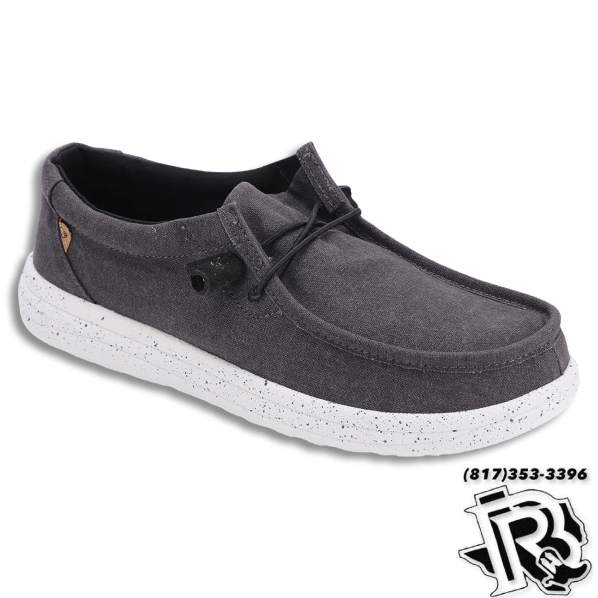 “ PAUL “ | BLACK MEN'S CASUAL CANVAS SHOE