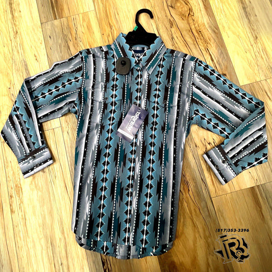 BOYS WRANGLER AZTEC PRINT 10BC1291M