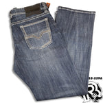 STRAIGHT LEG | MEN'S ROCK & ROLL DENIM JEAN'S STONE WASH M1R2777 BLUE LABEL