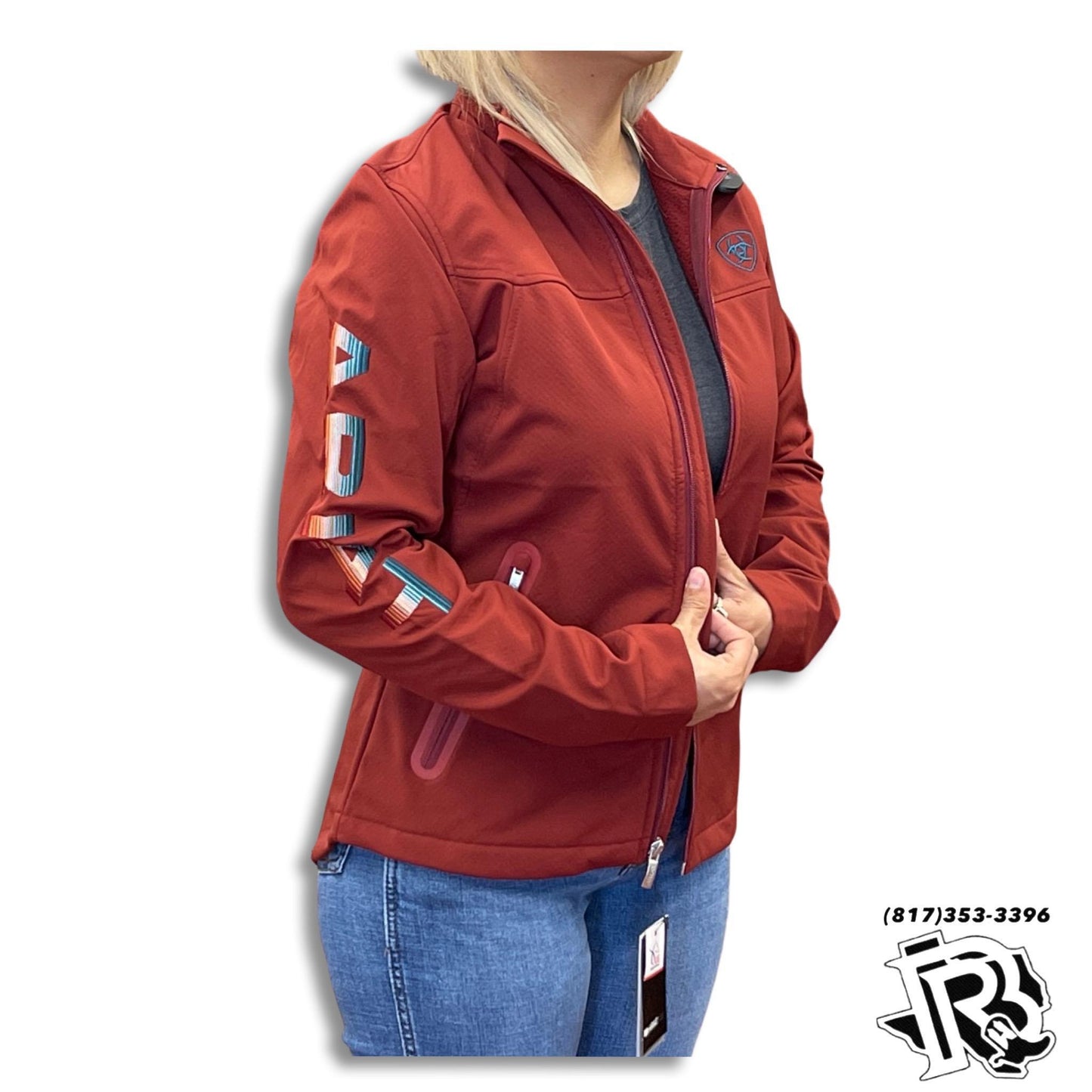 “ Grace “ | WOMEN ARIAT JACKET MAROON JACKET SOFT SHELL 10041280