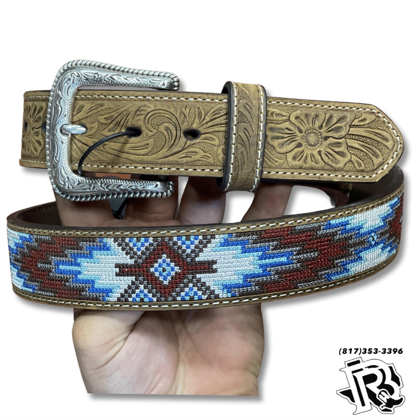 “ Kane “ | MEN BELT AZTEC WESTERN BELT N210004644