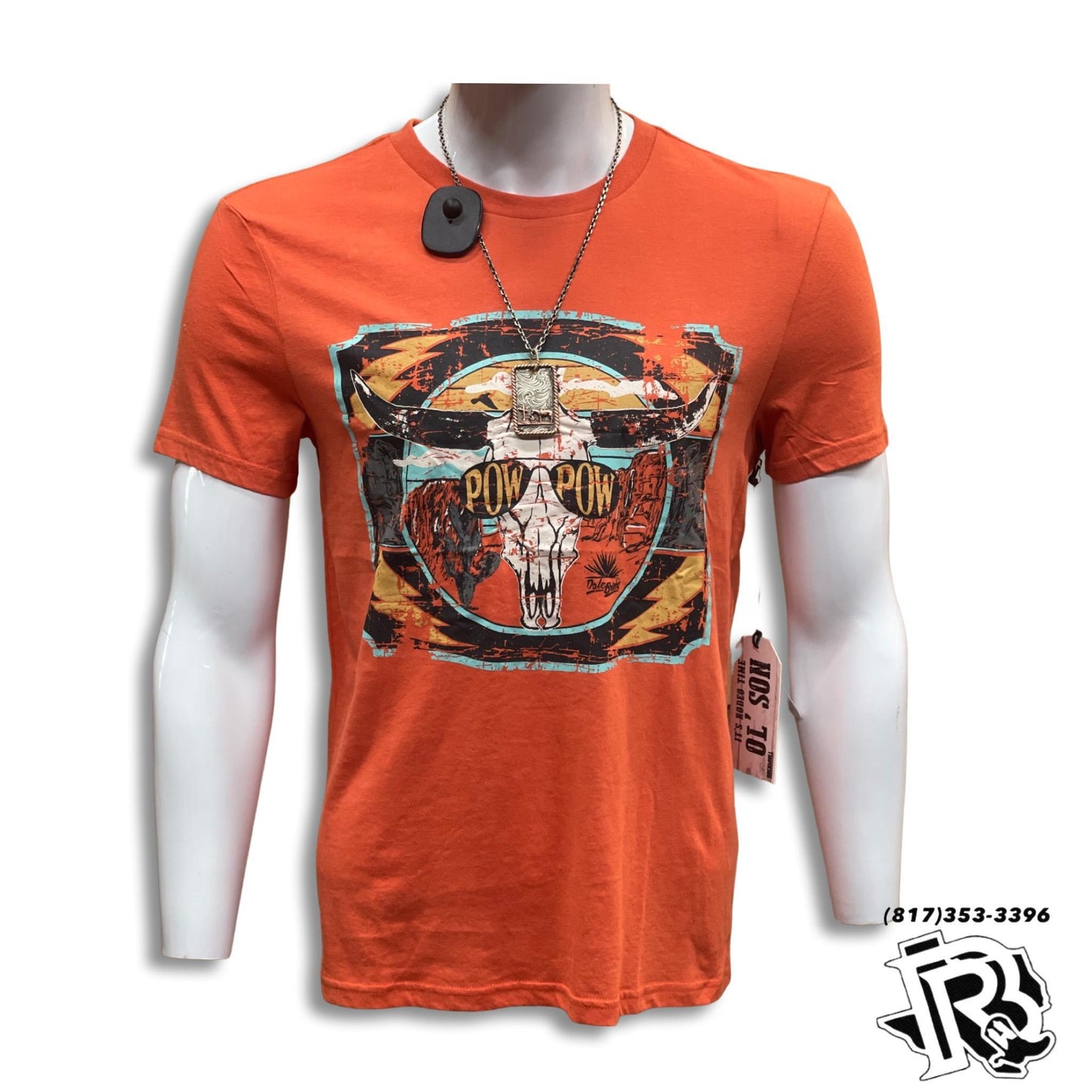 “ Jaden “ | MENS RUST DALE T-SHIRT RRUT21R0J0