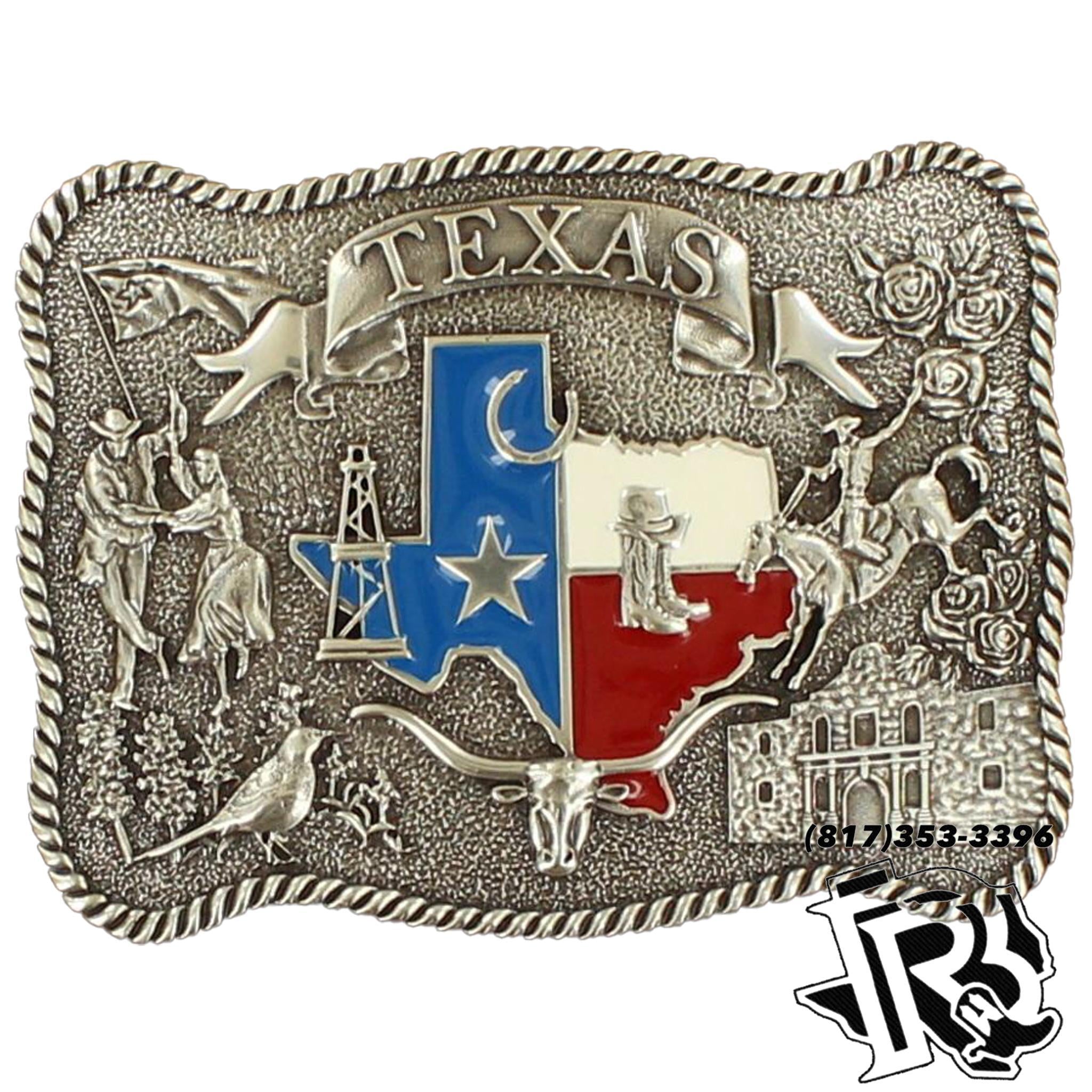 NACONA STATE OF TEXAS BUCKLE