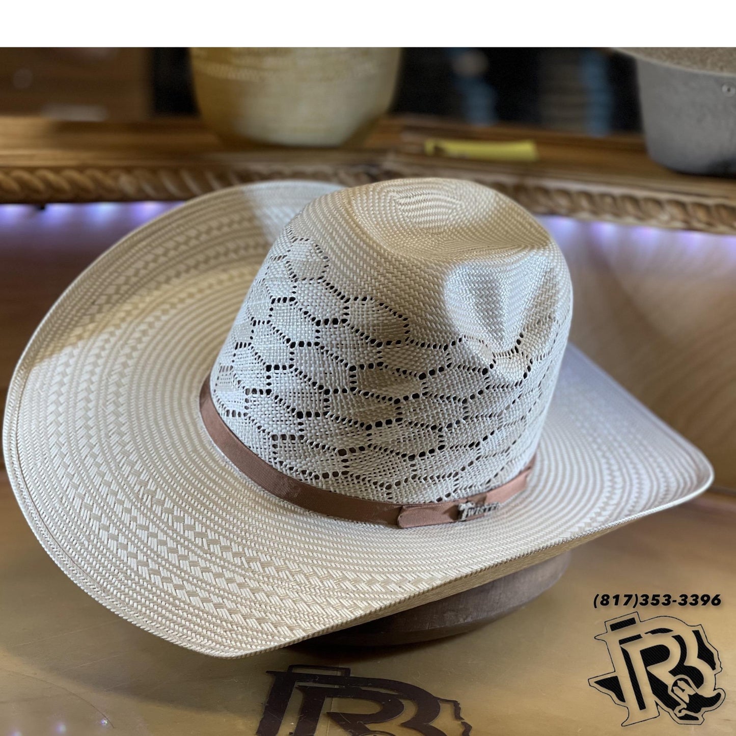 “ HONEY CONE “  | TAN COWBOY STRAW HAT 10X