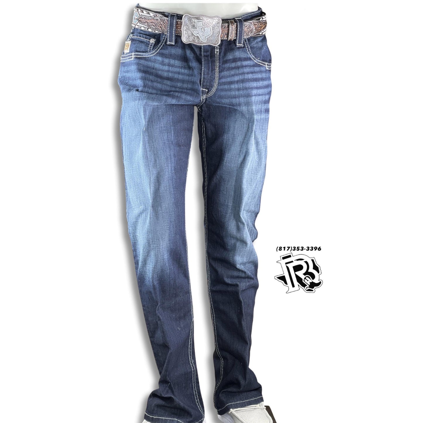 “ Kevin “ | CINCH MENS CATER 2.4 RINSE INDIGO  JEANS MB71934005 CARTER 2.4