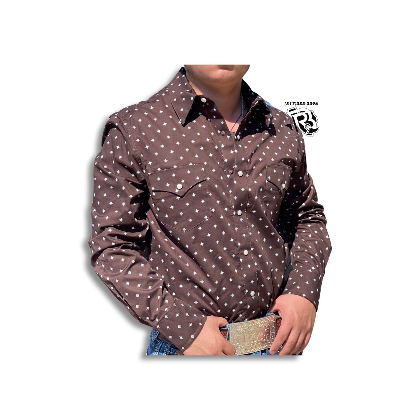 “ Jayce “ | Men Long Sleeve Western Shirt RRMSOSRZ0G