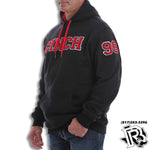 CINCH |MENS HOODIE WITH RED LETTERS HOODIE