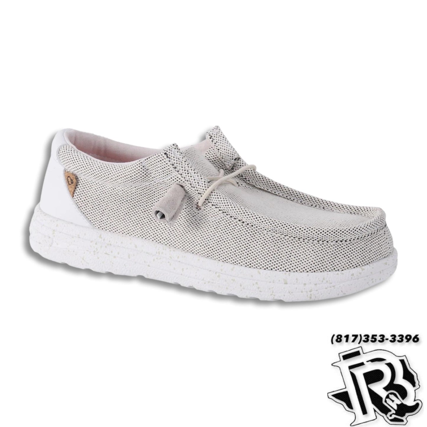 “ PAULA “ | WOMEN WHITE CASUAL CANVAS SHOE