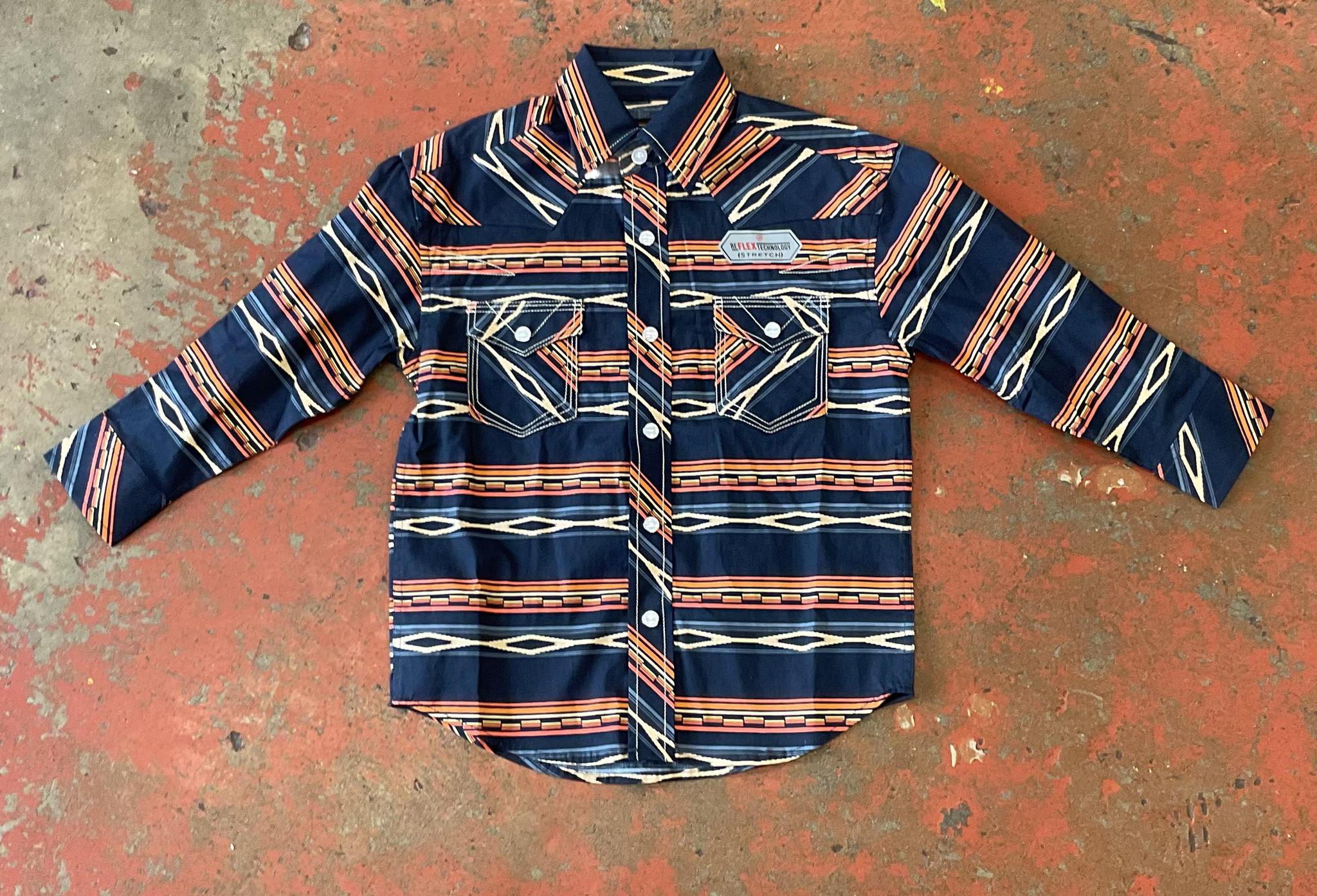 Boys sales peach shirt