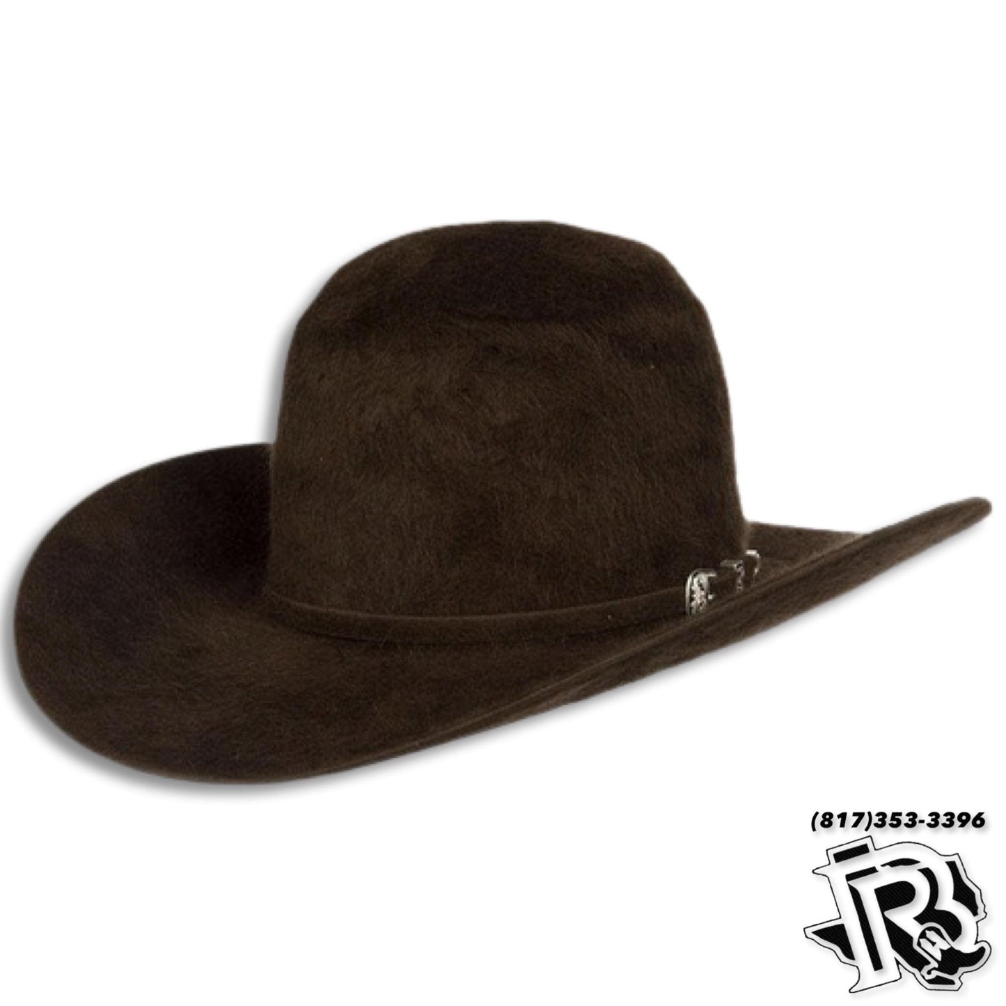 10X GRIZZLY CHOCOLATE  | RODEO KING FELT COWBOY HAT