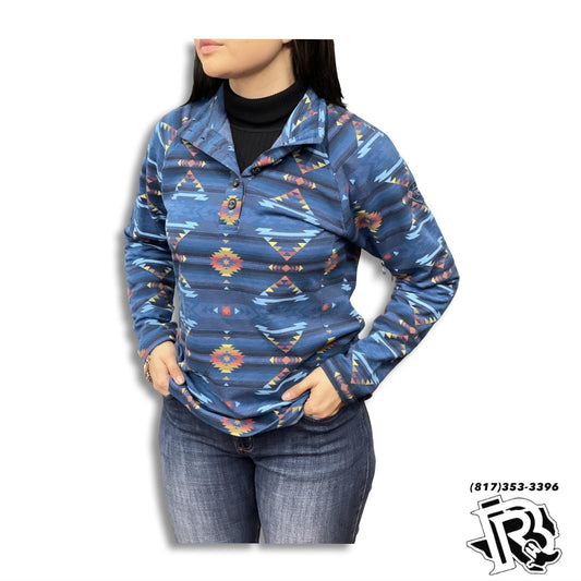 “ Alayah “ | WOMEN ARIAT SWEATER MULTI COLOR BLUE 10041810