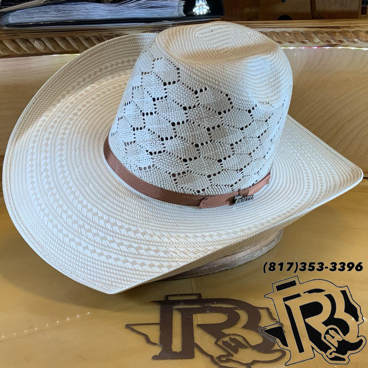 “ HONEY CONE “  | TAN COWBOY STRAW HAT 10X